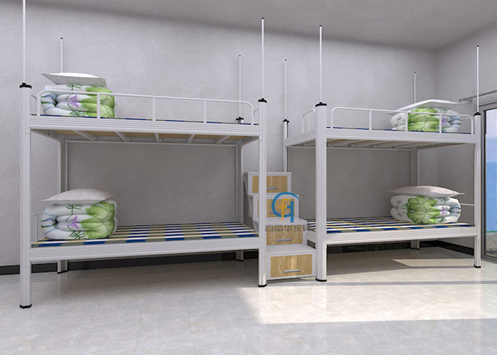人性化安全理念設計的學校宿舍雙層鐵床 人性化安全理念設計的學校宿舍雙層鐵床